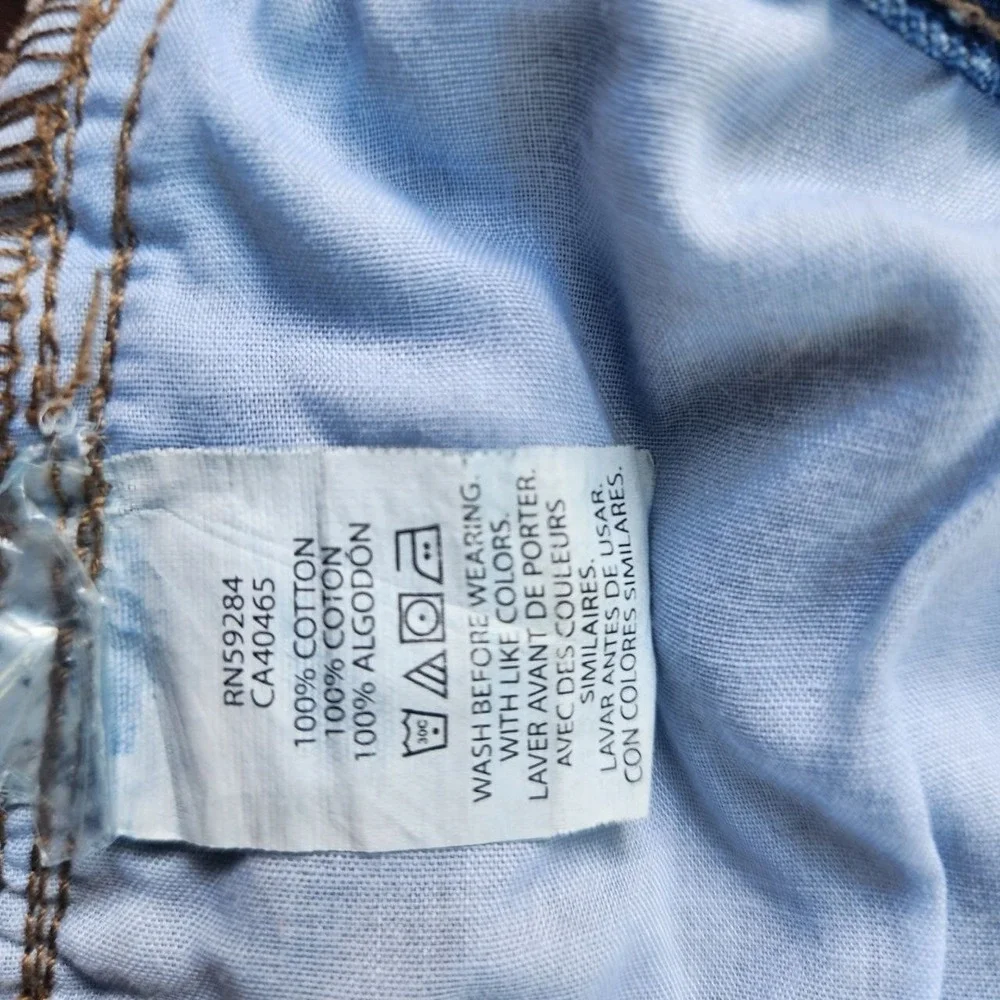 The Children's Place Boys Size 14 Bootcut Jeans Medium Wash Cotton Denim